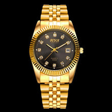 Load image into Gallery viewer, Gold Couples Wristwatches