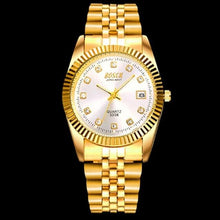 Load image into Gallery viewer, Gold Couples Wristwatches