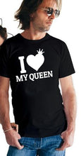 Load image into Gallery viewer, I Love My King I Love My Queen Couple Shirts