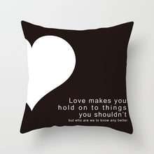 Load image into Gallery viewer, Decorative Throw Lovers Couple Pillow Case