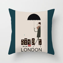 Load image into Gallery viewer, Decorative Throw Lovers Couple Pillow Case