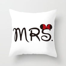 Load image into Gallery viewer, Decorative Throw Lovers Couple Pillow Case