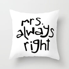 Load image into Gallery viewer, Decorative Throw Lovers Couple Pillow Case