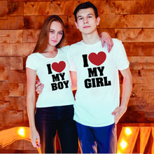 Load image into Gallery viewer, Couple Short Sleeves T Shirt