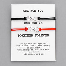 Load image into Gallery viewer, Together Forever Love Infinity Bracelet