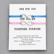 Load image into Gallery viewer, Together Forever Love Infinity Bracelet
