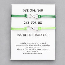 Load image into Gallery viewer, Together Forever Love Infinity Bracelet