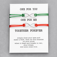 Load image into Gallery viewer, Together Forever Love Infinity Bracelet