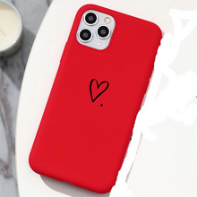Load image into Gallery viewer, Love Heart Soft Silicone Cover