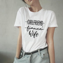 Load image into Gallery viewer, Girlfriend Boyfriend Fiancee T-Shirt