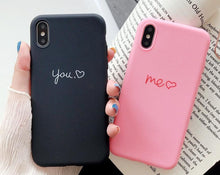 Load image into Gallery viewer, Couples Letter Phone Case