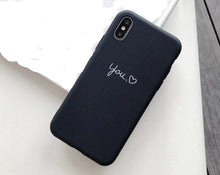 Load image into Gallery viewer, Couples Letter Phone Case