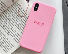 Load image into Gallery viewer, Couples Letter Phone Case