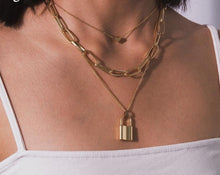 Load image into Gallery viewer, Multi Layer Lover Lock Pendant
