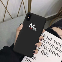 Load image into Gallery viewer, Mr Mrs Silicone Phone Cover