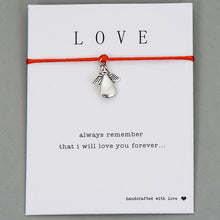 Load image into Gallery viewer, Life Tree Angel Leaf Heart Crown Bracelet