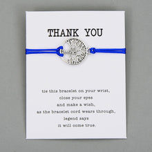 Load image into Gallery viewer, Life Tree Angel Leaf Heart Crown Bracelet