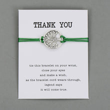 Load image into Gallery viewer, Life Tree Angel Leaf Heart Crown Bracelet