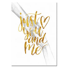 Load image into Gallery viewer, Couple Holding Hand Canvas