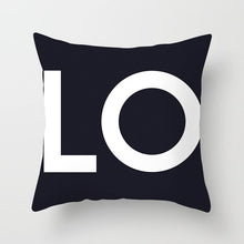 Load image into Gallery viewer, Decorative Throw Lovers Couple Pillow Case
